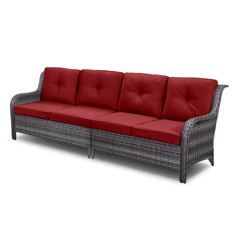 Red Barrel Studio® Cioffred 100.6'' Outdoor Patio Sectional Wayfair